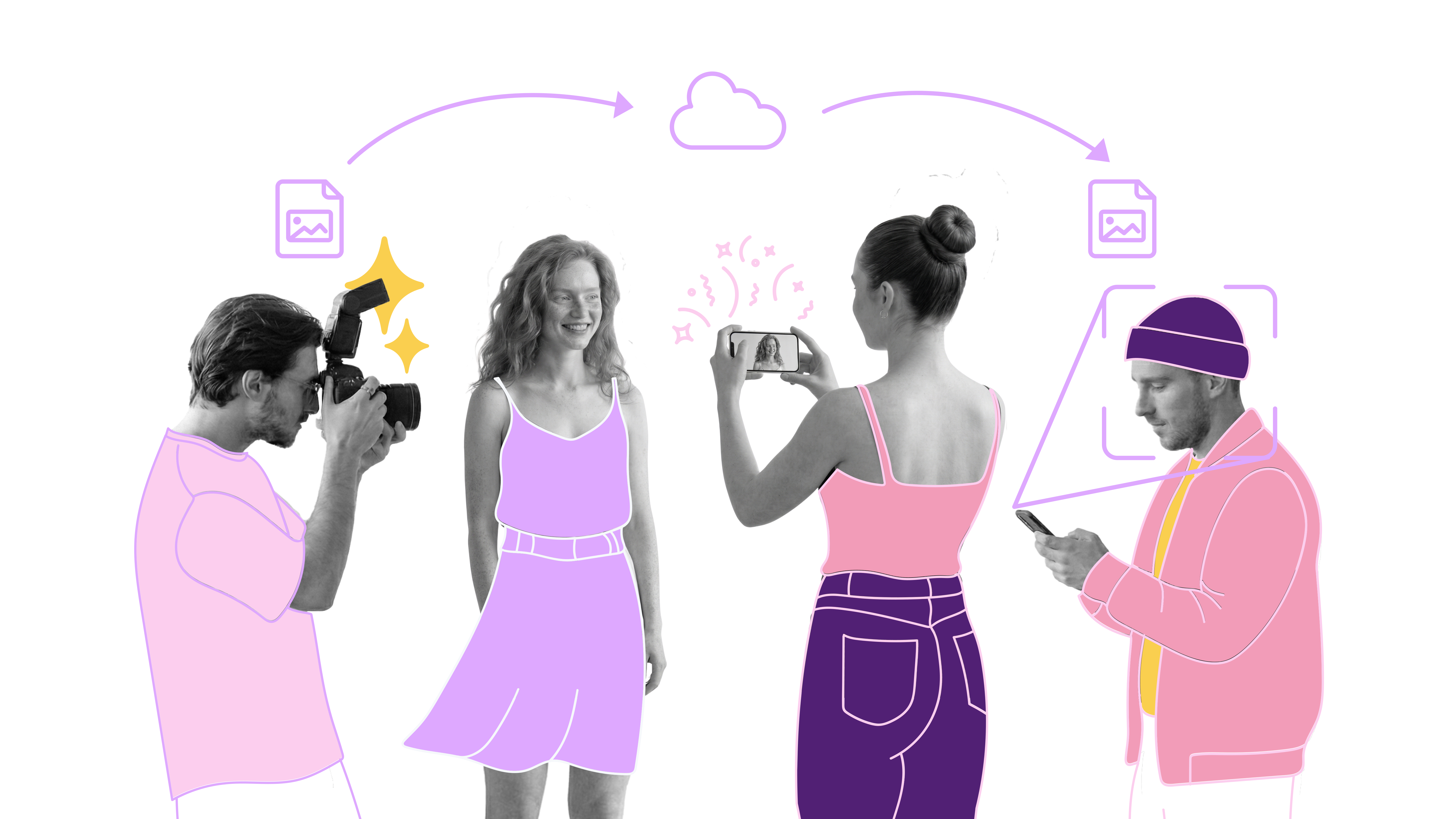 Gleamy AI — event photo gallery with face search, link and QR guest uploads